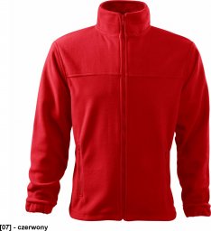  RIMECK Jacket 501 - ADLER - Polar męski, 280 g/m, 100% poliester - czerwony L