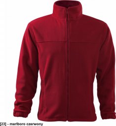  RIMECK Jacket 501 - ADLER - Polar męski, 280 g/m, 100% poliester - marlboro czerwony 3XL
