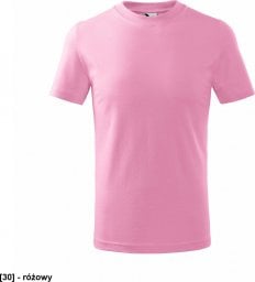  MALFINI Basic 138 - ADLER - Koszulka dziecięca, 160 g/m - różowy 134 cm/8 lat