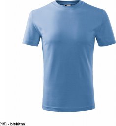  MALFINI Classic New 135 - ADLER - Koszulka dziecięca, 145 g/m - błękitny 110 cm/4 lata