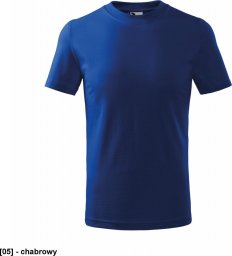  MALFINI Classic 100 - ADLER - Koszulka dziecięca, 160 g/m, 100% bawełna - chabrowy 134 cm/8 lat