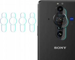  3MK Szkło hybrydowe na obiektyw aparatu 3MK Lens Protection Sony Xperia Pro I 5G [4 PACK]