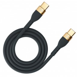 Kabel USB 3MK USB-C - USB-C 2 m Czarny (brak)