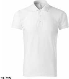 PICCOLIO Joy P21 - ADLER - Koszulka polo męska, 170 g/m, 35% poliester, 65% bawełna, - biały 4XL