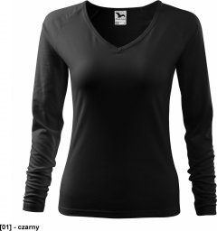  MALFINI Elegance 127 - ADLER - Koszulka damska, 180 g/m, - czarny S
