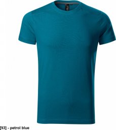  MALFINI Action 150 - ADLER - Koszulka męska, 180 g/m, 5% elastan, 95% bawełna, - petrol blue S