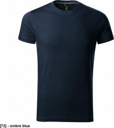  MALFINI Action 150 - ADLER - Koszulka męska, 180 g/m, 5% elastan, 95% bawełna, - ombre blue S
