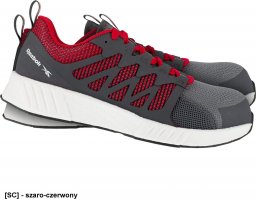 Reebok BREEBOK-1070 S1P SRC ESD - REEBOK - półbut bezpieczny ib1070s1p fusion flexweave work, materiał tekstyly i siatka nylon, podnosek kompozyt, podeszwa guma antypoślizgowa 39