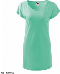  MALFINI Love 123 - ADLER - Koszulka/sukienka damska, 170 g/m, 5% elastan, 95% wiskoza, - miętowy S