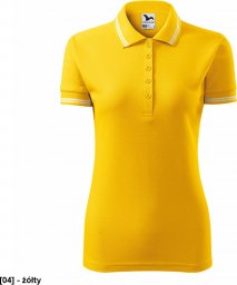  MALFINI Urban 220 - ADLER - Koszulka polo damska, 200 g/m, 35% poliester, 65% bawełna, - żółty M