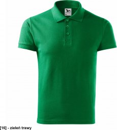  MALFINI Cotton 212 - ADLER - Koszulka polo męska, 170 g/m, - zieleń trawy S