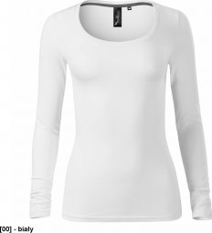  MALFINI Brave 156 - ADLER - Koszulka damska, 160 g/m, 5% elastan, 95% bawełna, - biały S