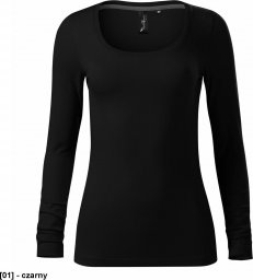  MALFINI Brave 156 - ADLER - Koszulka damska, 160 g/m, 5% elastan, 95% bawełna, - czarny XL