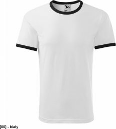  MALFINI Infinity 131 - ADLER - Koszulka unisex, 180 g/m, 100% bawełna, - biały S