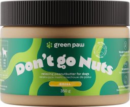 Cosma Cannabis Green Paw Dont go Nuts 350g - Masło orzechowe z CBD dla psów (Human Grade)