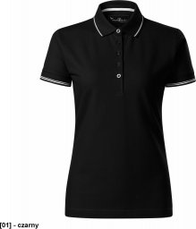 MALFINI Perfection plain 253 - ADLER - Koszulka polo damska, 200 g/m, - czarny XL