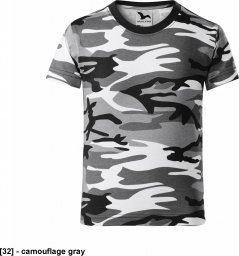  MALFINI Camouflage 149 - ADLER - Koszulka dziecięca, 160 g/m, 100% bawełna, - camouflage gray - 110 cm/4 lata-158 cm/12 lat 110 cm/4 lata
