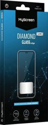 MyScreen Protector Oppo A36/A76 - Szkło hartowane na lekko zaokrąglone ekrany DIAMOND GLASS LITE edge FULL GLUE