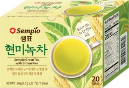  SEMPIO Hyunmi Nokcha, herbata zielona z brązowym ryżem (20 x 1,5g) 30g - Sempio