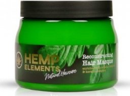 Frulatte Hemp Elements Reconstructing Hair Masque - Maska do włosów zniszczonych z olejem konopnym 500 ml