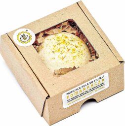 Miodowa Mydlarnia Kula do kąpieli - Pomarańcza, 80 g