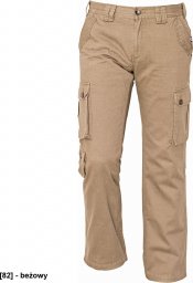  CERVA CHENA CRV spodnie - 100% bawełny - beżowy XXL