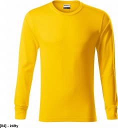  RIMECK Resist LS R05 - ADLER - Koszulka unisex, 160 g/m, 100% bawełna, - żółty M