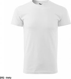  MALFINI Basic 129 - ADLER - Koszulka męska, 160 g/m - biały XS