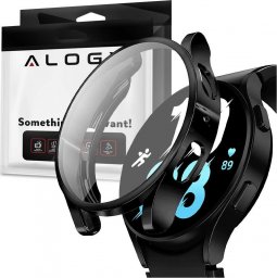  Alogy  Alogy Etui ochronne 2w1 nakładka z szkłem do Xiaomi Mi Watch S1 Global Przezroczyste uniwersalny