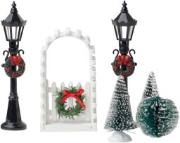 Tajemniczy ogród Zestaw mini figurek z pergolą