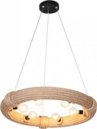 Lampa wisząca DKD Home Decor Lampa Sufitowa DKD Home Decor Brązowy Sznurek (51 x 51 x 10 cm) (47 X 47 X 10 CM)