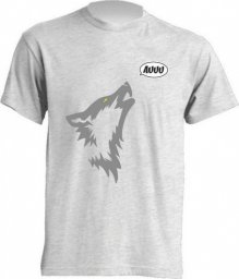 AUUU T-Shirt męski z krótkim rękawem 100% Bawełna