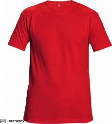  CERVA TEESTA - t-shirt - czerwony S