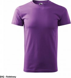  MALFINI Basic 129 - ADLER - Koszulka męska, 160 g/m - fioletowy XS