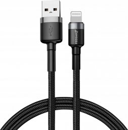 Kabel USB Feegar USB-A - Lightning 1 m Czarny (FEE-01903)