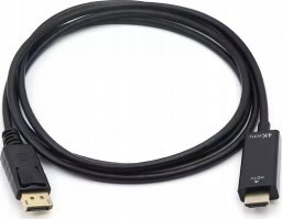 Kabel Pawonik DisplayPort - HDMI 1.8m czarny (340 JL-D1018B)