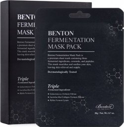 Benton Benton Fermentation Wzmacniająco-Nawilżająca Maska 4szt