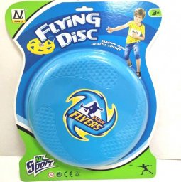  Ramiz Latający dysk "Frisbee" sportowa zabawka dla dzieci i dorosłych - niebieski