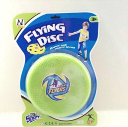  Ramiz Latający dysk "Frisbee" sportowa zabawka dla dzieci i dorosłych - zielony