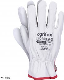  R.E.I.S. OX-DRIX - rękawice ochronne całe z licowej koziej skóry