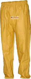  Consorte PUERTO - spodnie przeciwdeszczowe - żółty M