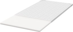 Tompol Materac piankowy z pikowanym pokrowcem średniotwardy 180x200 PUR 4cm