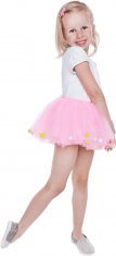  GoDan Spódnica "Tutu" dziecięca, różowa z kuleczkami, powyżej 3 lat one size