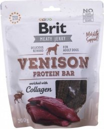  Brit Brit Jerky Venison Protein Bar Dziczyzna - przysmak dla psa - 200g