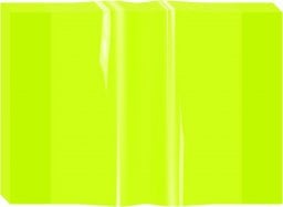  Biurfol Okładka A5 na zeszyt PVC krystaliczna neon 10szt