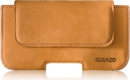  Surazo Kabura na pasek Belt case - Nubuk Camel Samsung Galaxy A70 / A70s