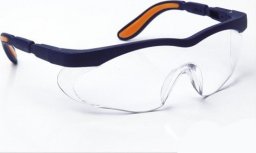  Consorte SAHARA SG0031 - Bezbarwne okulary ochronne przeciwodpryskowe - szkła poliwęglanowe.