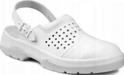  Import M-FIBRE SB SRC - sandały białe gastronomiczne z noskiem 38