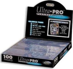  Ultra Pro Strony wzmocnione: Platinum do segregatora na karty