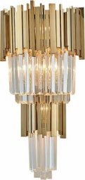 Lampa wisząca Copel Ścienna lampa glamour CGPIPORGWALL pokojowy kinkiet mosiądz